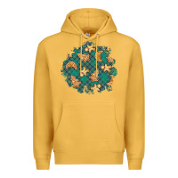 Mustard christmas gingerbread cookies patch Premium Hoodie - BundleAndBundleShop