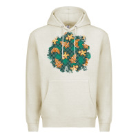 Oatmeal Heather christmas gingerbread cookies patch Premium Hoodie - BundleAndBundleShop