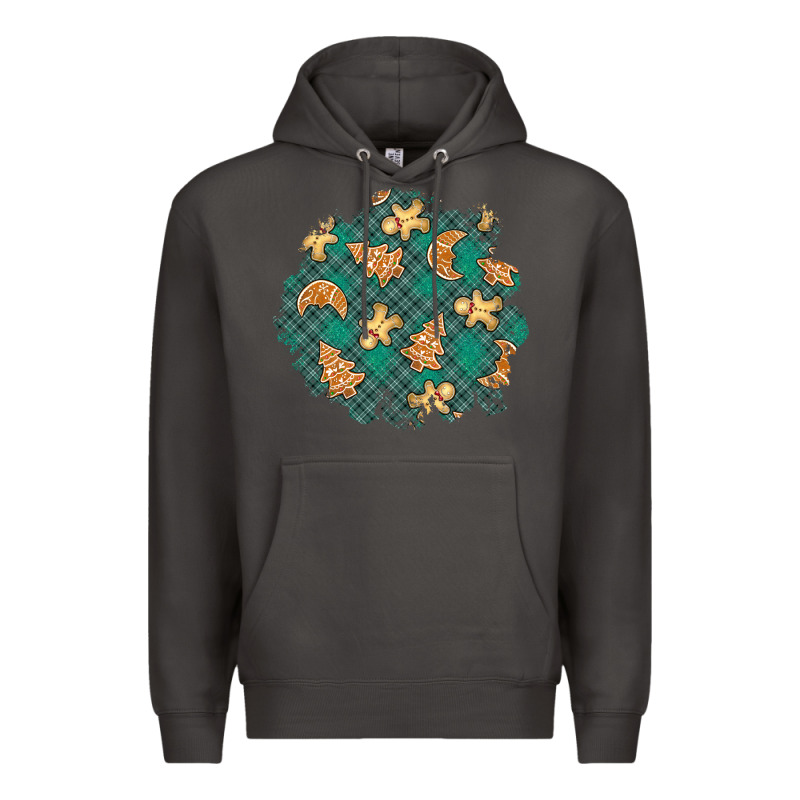 Christmas Gingerbread Cookies Patch Premium Hoodie by BundleAndBundleShop | Teevron