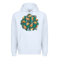White christmas gingerbread cookies patch Premium Hoodie - BundleAndBundleShop