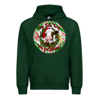 Forest Green Christmas cow bells ring are you listening Urban Hoodie - Artiststas