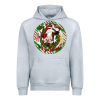 Heather Grey Christmas cow bells ring are you listening Urban Hoodie - Artiststas