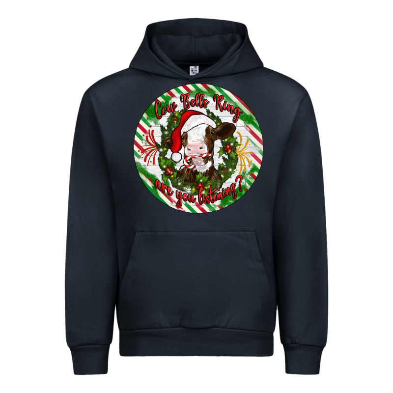 Christmas Cow Bells Ring Are You Listening Urban Hoodie by Artiststas | Teevron
