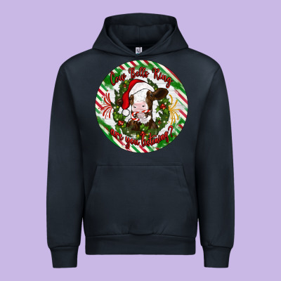 Christmas Cow Bells Ring Are You Listening Urban Hoodie Designed By Artiststas
