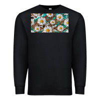 Black leopard daisy Premium Sweatshirt - RanaPortraitStore