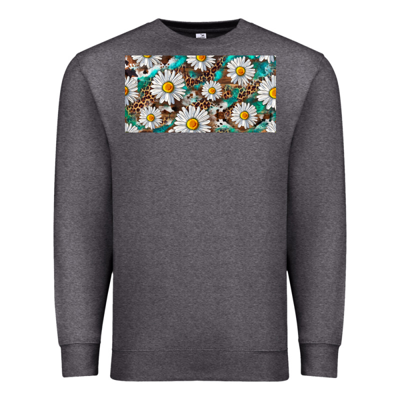Leopard Daisy Premium Sweatshirt by RanaPortraitStore | Teevron