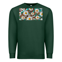 Sports Green leopard daisy Premium Sweatshirt - RanaPortraitStore