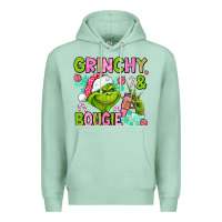 Seafoam christmas characters and bougie Premium Hoodie - AdoDesignShop