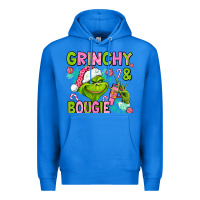 True Royal christmas characters and bougie Premium Hoodie - AdoDesignShop