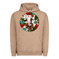 Pigment Burro Christmas cow gemstone Urban Hoodie - Artiststas