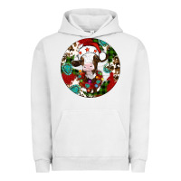 Pigment Lunar Rock Christmas cow gemstone Urban Hoodie - Artiststas