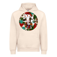Sandshell Christmas cow gemstone Urban Hoodie - Artiststas