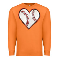 Carrot baseball heart Premium Sweatshirt - texasbilliewilder