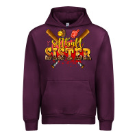 Mauve Wine softball sister Urban Hoodie - AdoDesignShop