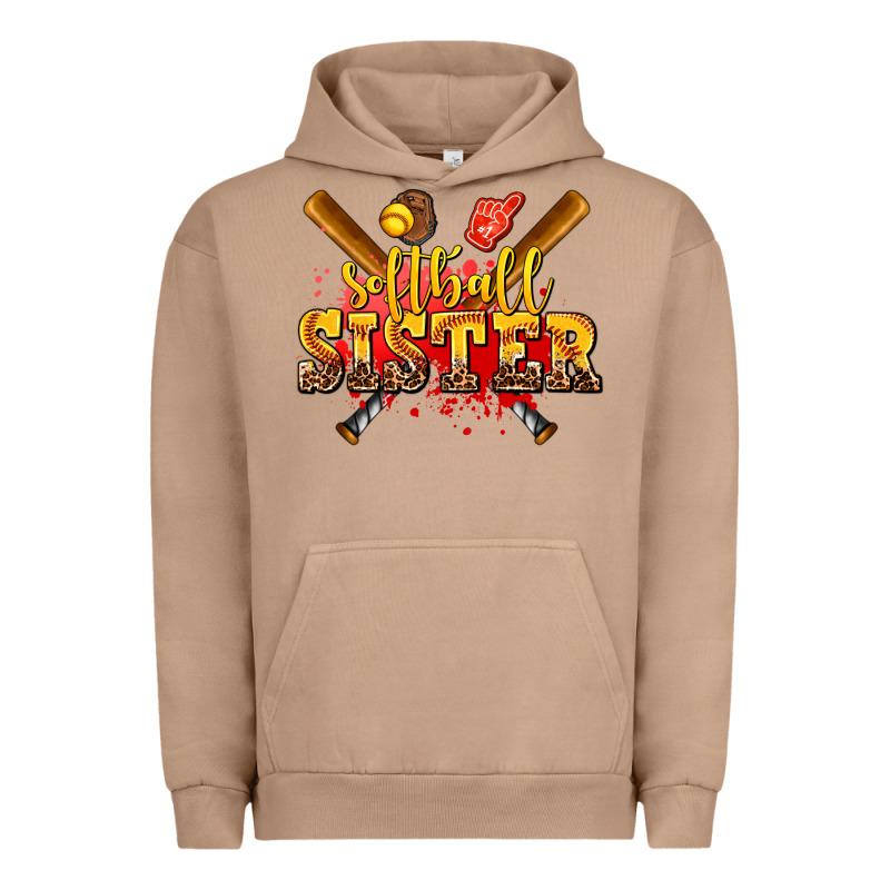 Softball Sister Urban Hoodie by AdoDesignShop | Teevron