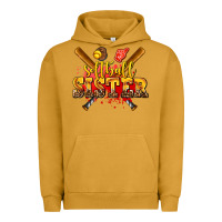 Pigment Peanut Butter softball sister Urban Hoodie - AdoDesignShop