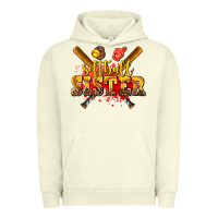 Pigment Pistachio softball sister Urban Hoodie - AdoDesignShop