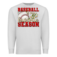 Dove Grey baseball is my favorite season Premium Sweatshirt - texasbilliewilder