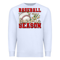 White baseball is my favorite season Premium Sweatshirt - texasbilliewilder