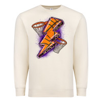 Sandshell basketball lightning bolt Premium Sweatshirt - Zillion Design Studio