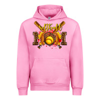 Fuchsia Pink softball mom Urban Hoodie - AdoDesignShop