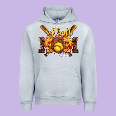 Softball Mom Urban Hoodie Designed By Adodesignshop