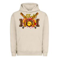 Pigment French Oak softball mom Urban Hoodie - AdoDesignShop