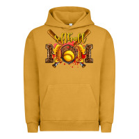 Pigment Peanut Butter softball mom Urban Hoodie - AdoDesignShop