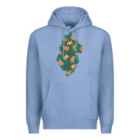 Colony Blue christmas gingerbread cookies patch Premium Hoodie - BundleAndBundleShop
