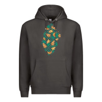 Smoke christmas gingerbread cookies patch Premium Hoodie - BundleAndBundleShop