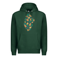 Sports Green christmas gingerbread cookies patch Premium Hoodie - BundleAndBundleShop
