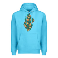 Ocean Blue christmas gingerbread cookies patch Premium Hoodie - BundleAndBundleShop