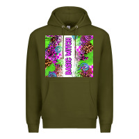 Army Green basic witch Premium Hoodie - AdoDesignShop