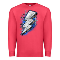 Cardinal volleyball lightning bolt Premium Sweatshirt - Zillion Design Studio
