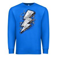 True Royal volleyball lightning bolt Premium Sweatshirt - Zillion Design Studio