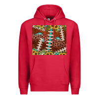 Cardinal football leopard gemstone sunflower Premium Hoodie - JahusDesignShop