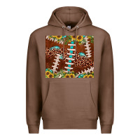 Chestnut football leopard gemstone sunflower Premium Hoodie - JahusDesignShop