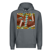 Rock football leopard gemstone sunflower Premium Hoodie - JahusDesignShop