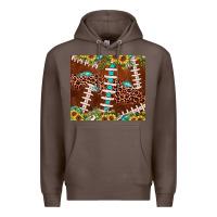 Coffee football leopard gemstone sunflower Premium Hoodie - JahusDesignShop