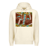 Sandshell football leopard gemstone sunflower Premium Hoodie - JahusDesignShop