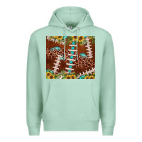 Seafoam football leopard gemstone sunflower Premium Hoodie - JahusDesignShop