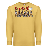 Antique Gold baseball mama Premium Sweatshirt - texasbilliewilder