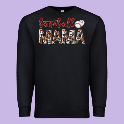 Premium Sweatshirt baseball mama