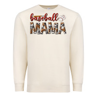 Sandshell baseball mama Premium Sweatshirt - texasbilliewilder