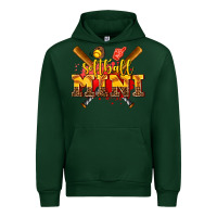 Foreset Green softball mini Urban Hoodie - AdoDesignShop