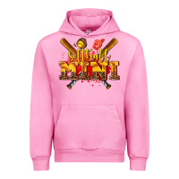 Fuchsia Pink softball mini Urban Hoodie - AdoDesignShop