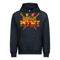 Navy softball mini Urban Hoodie - AdoDesignShop