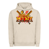 Pigment French Oak softball mini Urban Hoodie - AdoDesignShop