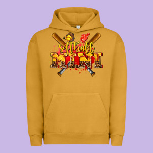Softball Mini Urban Hoodie Designed By Adodesignshop