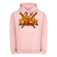 Pigment Salmon softball mini Urban Hoodie - AdoDesignShop